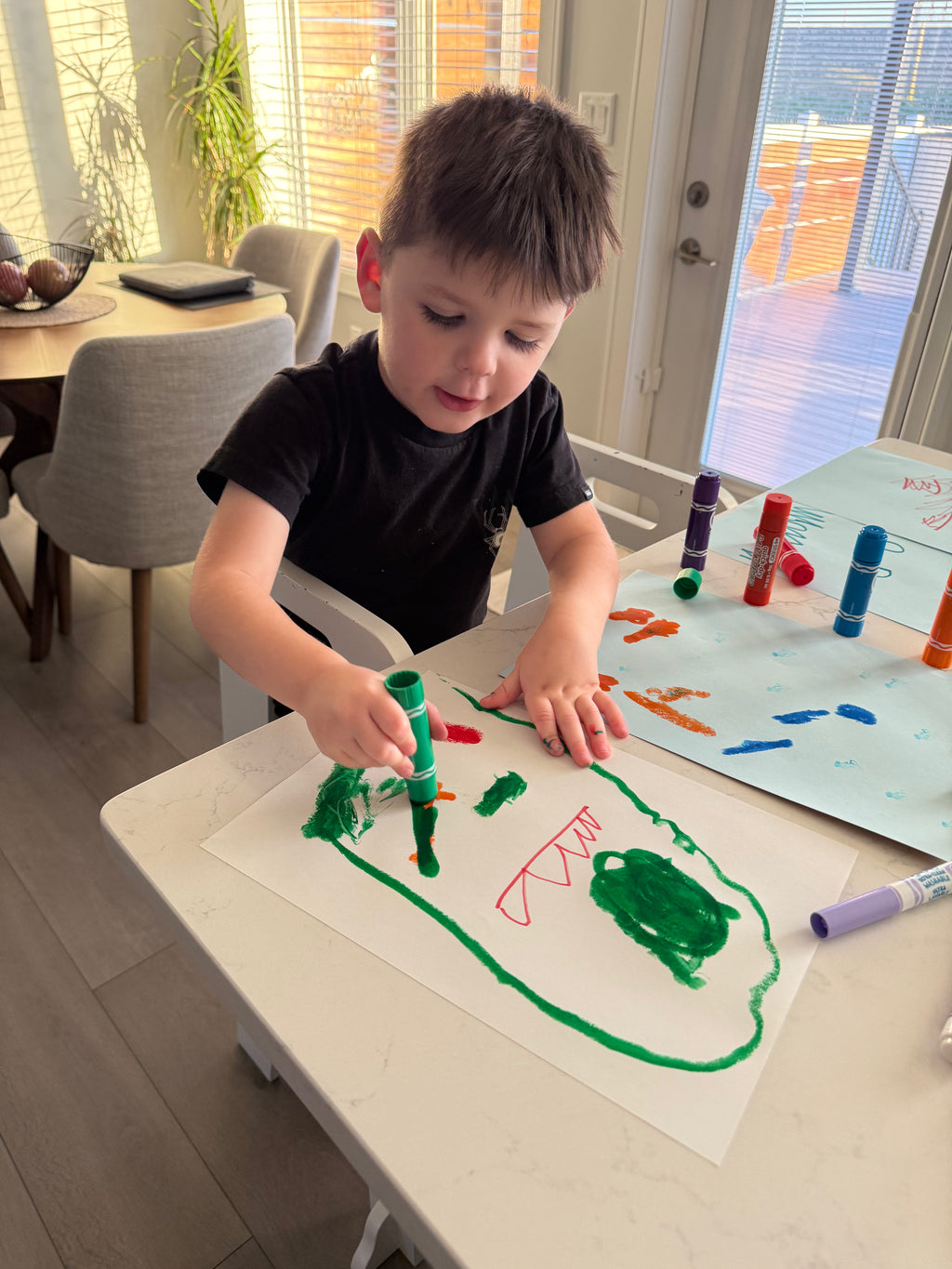 Green Monster – The Friendly Scary One (Age 3½)