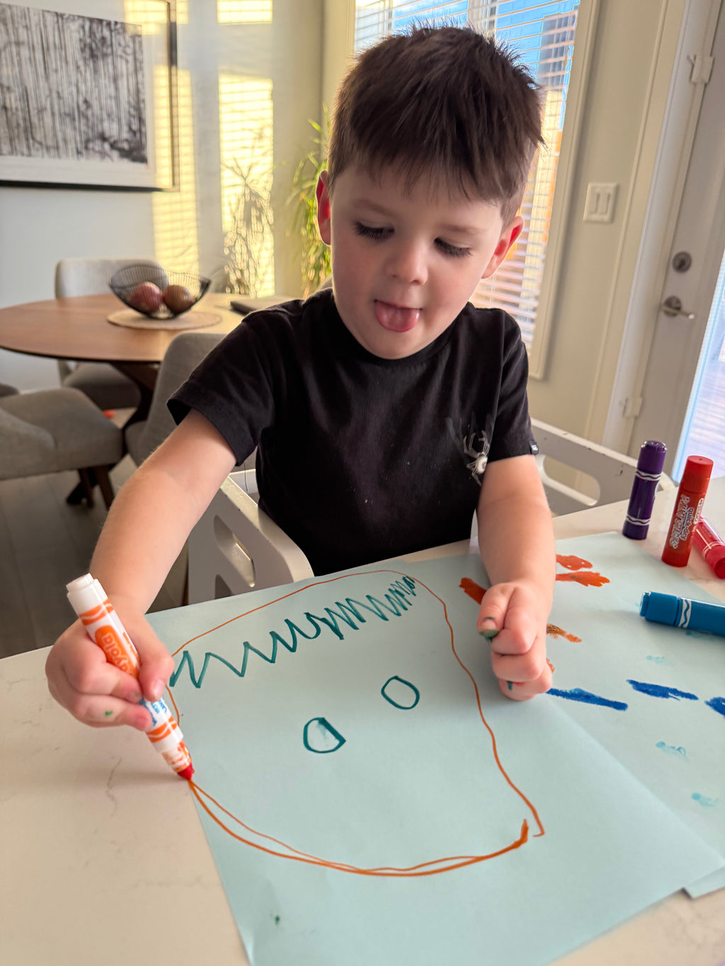 Scary Pumpkin – My First Monster (Age 3½)